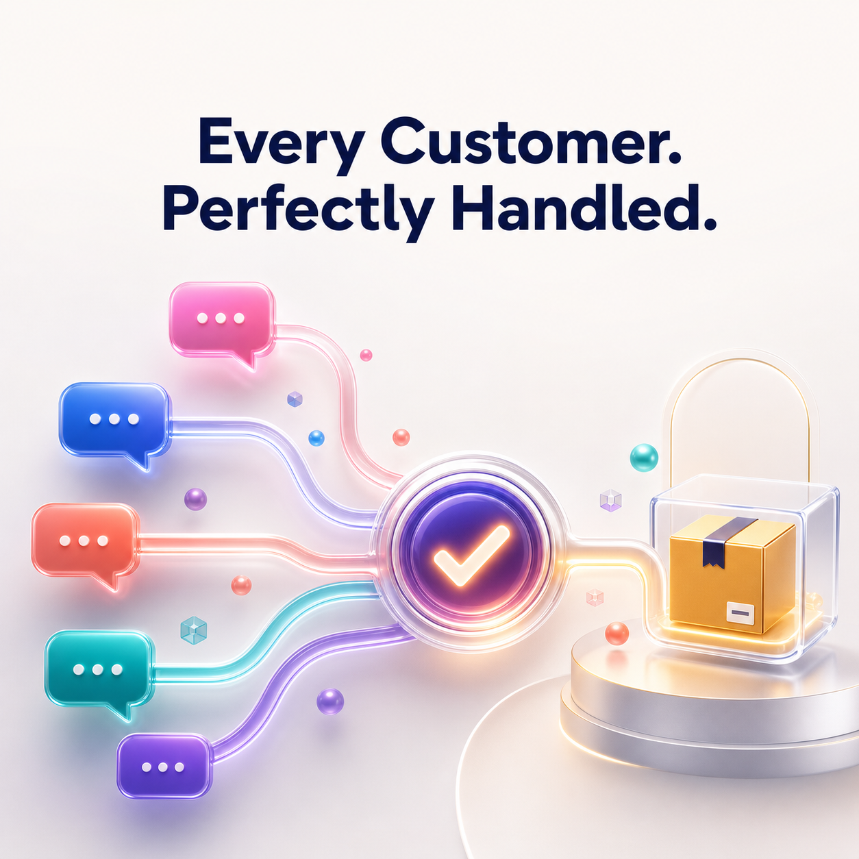 Every Customer. Perfectly Handled. square partner creative